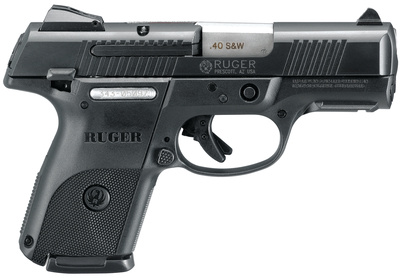 SR40C Compact .40 Smith & Wesson 3.5 Inch Barrel Black Nitride Slide 15 Round