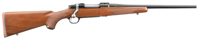 M77 Hawkeye Compact .308 Winchester 16.5 Inch Satin Blue Barrel American Walnut Stock No Sights 4 Rounds