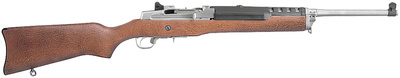 Mini Thirty Rifle 7.62x39mm Russian 18.5 InchStainless Steel Barrel Hardwood Stock 5 Round