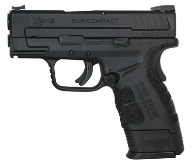 XD Mod.2 Sub-Compact 9mm 3 Inch Barrel Black 10 Round