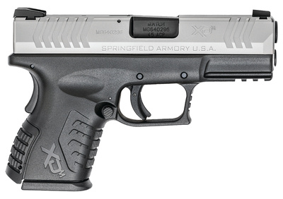 XDM 3.8 Compact .45 ACP 3.8 Inch Hammer Forged Steel Barrel Melonite Finish Polymer Frame Bi-Tone One 9 Round and One 13 Round Magazines