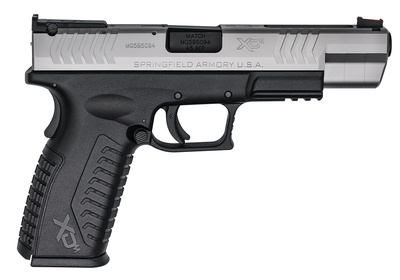 XDM-5.25 Competition Series .45 ACP 5.25 Inch Barrel Fiber Optic Sront Sight Fully Adjustable Target Rear Sight Bi-Tone 10 Round