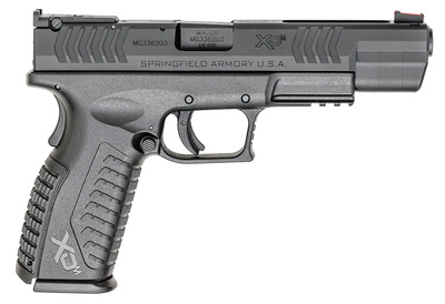XDM-5.25 Competition Series .40 Smith & Wesson 5.25 Inch Barrel Fiber Optic Front Sight Fully Adjustable Target Rear Sight Black 16 Round