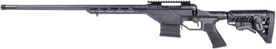 Model 110 Stealth .300 Winchester Magnum 24 Inch Threaded Barrel Black Finish Scope Rail Monolithic Chassis Fab Defense GLR-16 Adjustable Stock 5 Round Left Handed