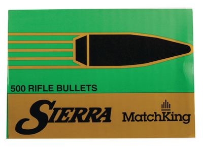Match King .284 Diameter 168 Grain Hollow Point Boattail 500