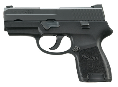 P250 Subcompact 9mm 3.6 Inch Barrel Siglite Night Sights Black Nitron Slide Finish 12 Round
