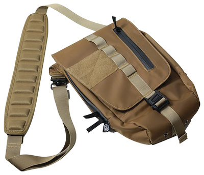 Side Carry Soft Bag Flat Dark Earth