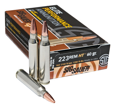 Elite Hunting .223 Remington 60 Grain HT