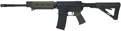 SIGM400 Enhanced Patrol 5.56mm NATO 16 Inch Barrel  Flip-Up Sights MOE Forend/Grip and Collapsible Stock OD Green Finish 30 Round