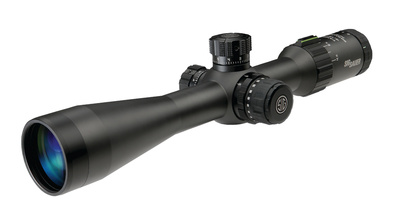 Tango 4 Riflescope 3-12x42mm First Focal Plane Side Focus Illuminated MRAD Milling Reticle Graphite Finish 30mm Tube