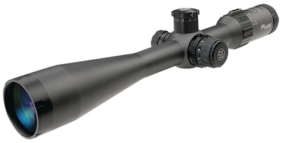 Tango 4 Riflescope 6-24x50mm First Focal Plane Side Focus Illuminated MRAD Milling Reticle Graphite Finish 30mm Tube