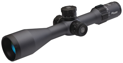 Tango 6 Riflescope With LevelPlex 5-30x56mm First Focal Plane Side Focus Illuminated MOA DEV-L Holdover Reticle Matte Finish 34mm Tube