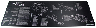 Blueprint Gun Cleaning Mat 11x17 Inches For AR-15