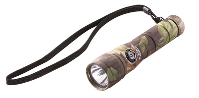 Buckmasters PackMate Flashlight 125 Lumens With Two Lithium Batteries Green Camouflage