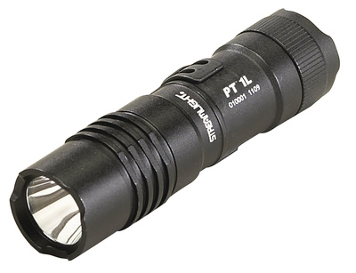 ProTac 1L LED Flashlight With Holster 180 Lumens Black