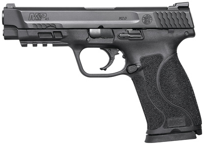 M&P9 M2.0 Striker Fire 9mm 4.25 Inch Barrel Black Armornite Finish White Dot Sights Polymer Frame/Grips 15 Round