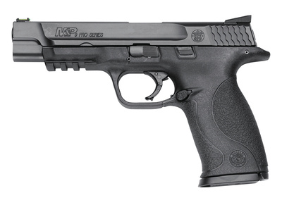 M&P 9 Pro 9mm 5 Inch Barrel Black Melonite Finish Fiber Optic Sights 10 Round