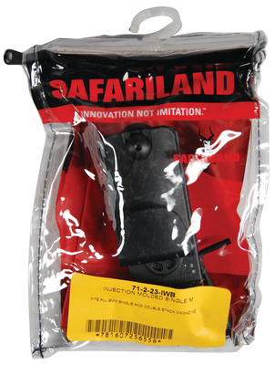 Model 71 Injection Molded Single Magazine Pouch IWB inside-Waist Band Black
