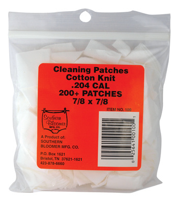 Cleaning Patches .204 Caliber 200 per Pack