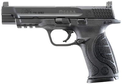 Performance Center M&P 9L Pro Series C.O.R.E. 9mm 5 Inch Stainless Steel Barrel Steel Slide Armornite Finish Polymer Frame 10 Round