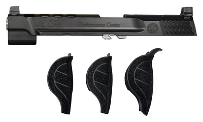 PC M&P Ported Slide and Barrel Kit For M&P9L With Magazine Safety 5 Inch Armornite Finish Adjustable Sights