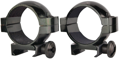 30mm Aluminum Scope Ring Low Gloss Black