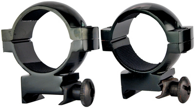 30mm Aluminum Scope Ring High Gloss Black