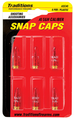 Snap Caps Pistol .40 Smith & Wesson 6 Per Package