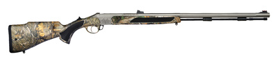 Vortek StrikerFire Northwest Magnum .50 Caliber 28 Inch Tapered Fluted Barrel CeraKote Finish TAC2 Trigger Realtree Xtra Camo Hogue Overmold Soft Touch Stock