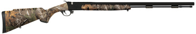Pursuit G4 Ultralight With Nitride Coating .50 Caliber 26 Inch Ultralight Chromoly Tapered Fluted Barrel Nitride Finish Synthetic Stock Realtree Xtra Camouflage