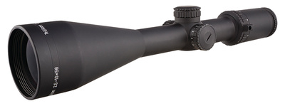 AccuPower 2.5-10x56mm Illuminated Red Mil-Square Crosshair Reticle 30mm Tube Diameter Matte Black