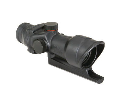 ACOG 4x32mm Full Illumination Scope Full Line Red Crosshair .308 Ballistic Reticle Military Black With M16 Base