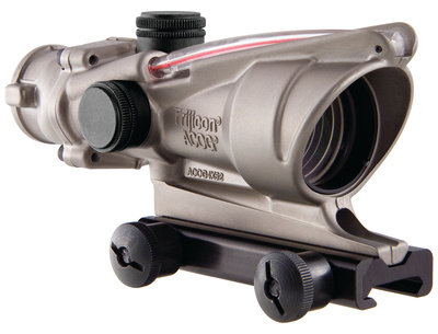 ACOG 4x32mm Dual Illumination Scope Red Horseshoe .223 Ballistic Reticle Nickel Boron Finish