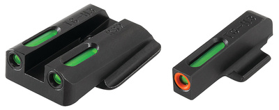Brite-Site TFX Pro for Ruger LC9/9S/380 Green Rear Green with Orange Focus Lock Front Sight