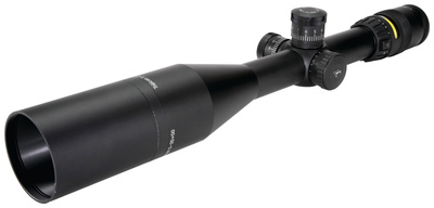AccuPoint Riflescope 5-20x50mm Mil-Dot Crosshair Reticle With Amber Dot Matte Black 30mm