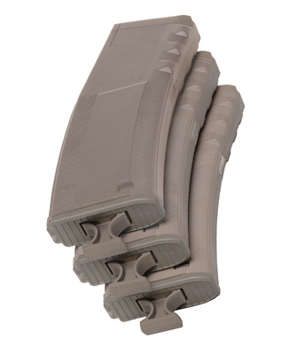 30 Round BattleMag 3-Pack |5.56/.223 Rem For M4/M16/AR15/HK416 and FN Scar Rifles and Carbines FDE