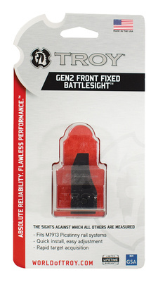 Gen2 M4-Style Front Fixed Battlesight Black