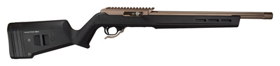 X-Ring .22 Long Rifle 16.5 Inch Threaded Barrel 1/2x28 TPI Quicksand Finish Ruger BX Trigger Magpul Hunter Stock Black Finish 10 Round