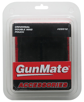 GunMate Universal Double Mag Pouch Black