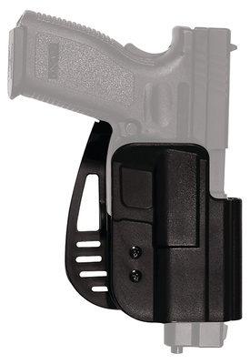 Kydex Paddle Holsters Size 26 Springfield XD Full Size Black Left Hand