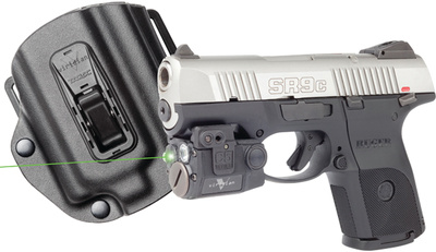 C5L Green Laser and Light Plus TacLoc Holster Package Ruger SR9C