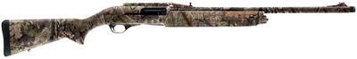 Super X3 NWTF Cantiflever Turkey 12 Gauge 3.5 Inch Chamber 24 Inch Barrel Fiber Optic Front Sight Adjustable Rear Sight Synthetic Stock Full Coverage Mossy Oak Break-Up Country Camouflage Finish Five Round