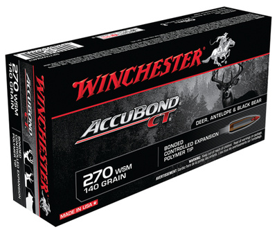 AccuBond CT .270 Winchester Short Magnum 140 Grain