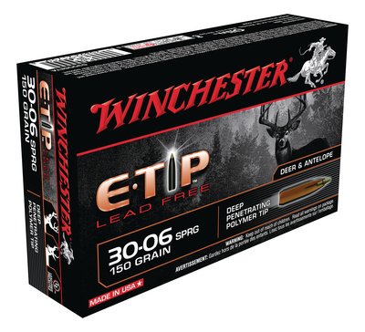 E-Tip Lead-Free .30-06 Springfield 150 Grain E-Tip Lead Free