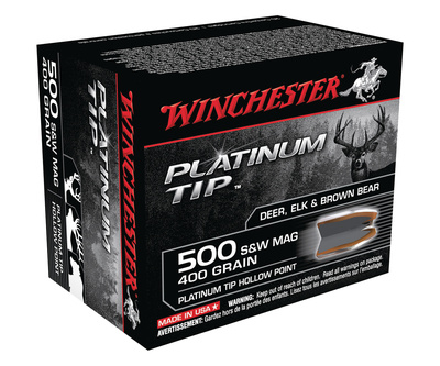 Platinum Tip .500 Smith & Wesson 400 Grain Hollow Point