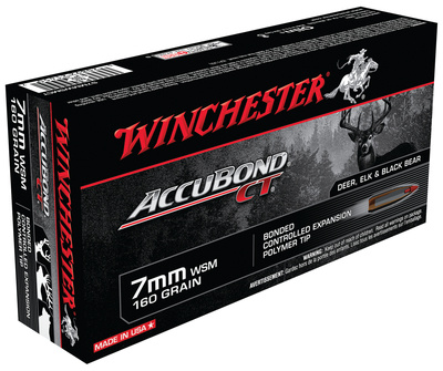 AccuBond CT 7mm Winchester Short Magnum 160 Grain