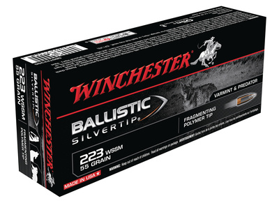 Ballistic Silvertip .223 Winchester Super Short Magnum 55 Grain