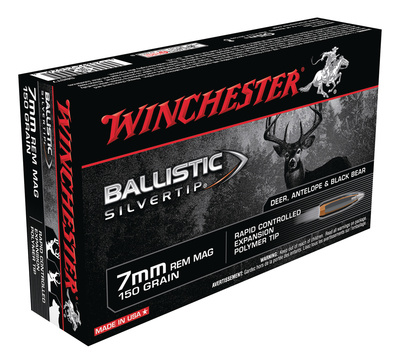 Ballistic Silvertip 7mm Remington Magnum 150 Grain