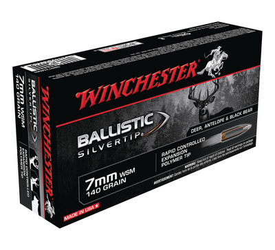 Ballistic Silvertip 7mm Winchester Short Magnum 140 Grain