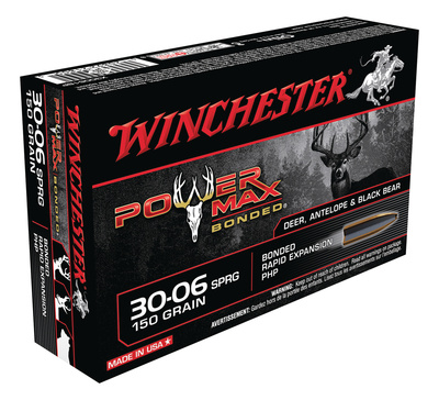 Power-Max .30-06 Springfield 150 Grain Protected Hollow Point Bonded